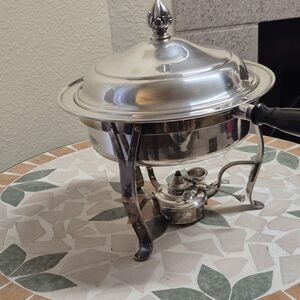 Elegant Silver Chafing Dish
